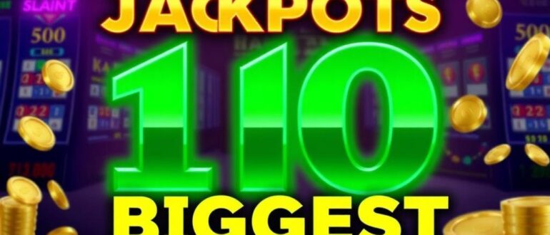 Рекордные джекпоты мира: топ‑10 крупнейших выигрышей