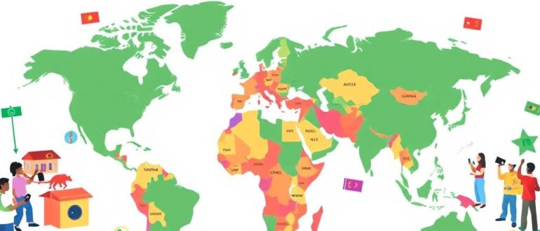 Глобальные лотереи: объединение стран